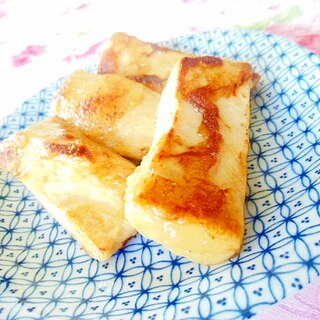 お八つ感覚❤高野豆腐の蜂蜜生姜炒め❤